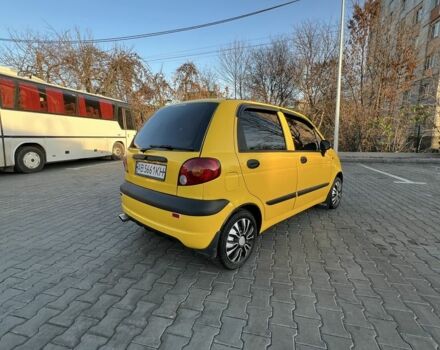 Желтый Дэу Матиз, объемом двигателя 0.8 л и пробегом 93 тыс. км за 2999 $, фото 4 на Automoto.ua