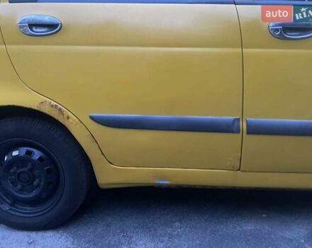 Жовтий Деу Матіз, об'ємом двигуна 0.8 л та пробігом 205 тис. км за 2400 $, фото 6 на Automoto.ua
