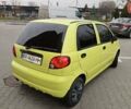 Желтый Дэу Матиз, объемом двигателя 0.8 л и пробегом 132 тыс. км за 2750 $, фото 3 на Automoto.ua