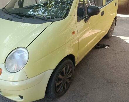 Жовтий Деу Матіз, об'ємом двигуна 0.8 л та пробігом 84 тис. км за 2400 $, фото 1 на Automoto.ua