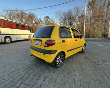 Желтый Дэу Матиз, объемом двигателя 0.8 л и пробегом 93 тыс. км за 2999 $, фото 18 на Automoto.ua