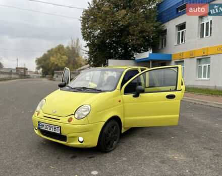 Желтый Дэу Матиз, объемом двигателя 0.8 л и пробегом 120 тыс. км за 2400 $, фото 14 на Automoto.ua