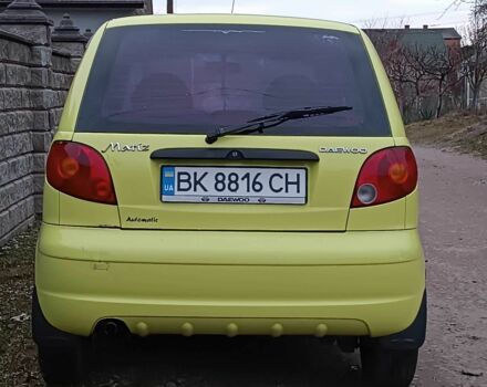 Желтый Дэу Матиз, объемом двигателя 0.8 л и пробегом 85 тыс. км за 2800 $, фото 5 на Automoto.ua