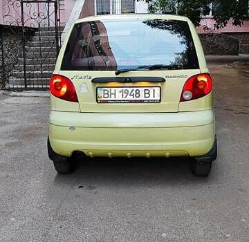 Желтый Дэу Матиз, объемом двигателя 0.8 л и пробегом 166 тыс. км за 2000 $, фото 3 на Automoto.ua