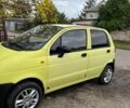 Жовтий Деу Матіз, об'ємом двигуна 0.8 л та пробігом 11 тис. км за 2100 $, фото 1 на Automoto.ua
