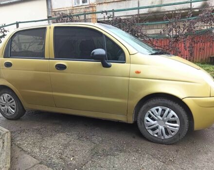 Жовтий Деу Матіз, об'ємом двигуна 0.8 л та пробігом 125 тис. км за 2800 $, фото 1 на Automoto.ua