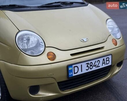 Желтый Дэу Матиз, объемом двигателя 0.8 л и пробегом 115 тыс. км за 1950 $, фото 12 на Automoto.ua