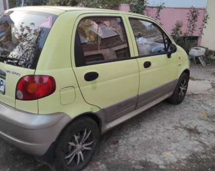 Желтый Дэу Матиз, объемом двигателя 0 л и пробегом 1 тыс. км за 2700 $, фото 4 на Automoto.ua