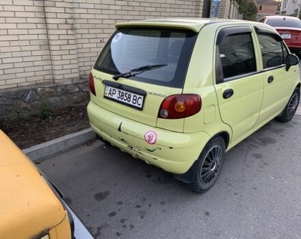 Жовтий Деу Матіз, об'ємом двигуна 0.8 л та пробігом 152 тис. км за 1400 $, фото 2 на Automoto.ua