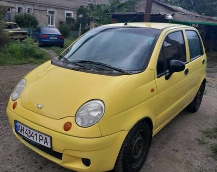 Желтый Дэу Матиз, объемом двигателя 0.8 л и пробегом 120 тыс. км за 2600 $, фото 4 на Automoto.ua