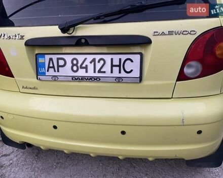 Желтый Дэу Матиз, объемом двигателя 0.8 л и пробегом 146 тыс. км за 2900 $, фото 7 на Automoto.ua