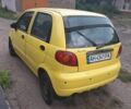 Желтый Дэу Матиз, объемом двигателя 0.8 л и пробегом 120 тыс. км за 2600 $, фото 3 на Automoto.ua