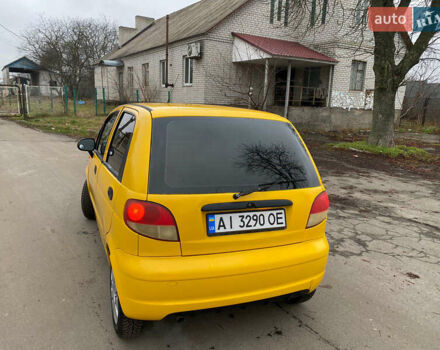 Жовтий Деу Матіз, об'ємом двигуна 0.8 л та пробігом 210 тис. км за 1650 $, фото 7 на Automoto.ua