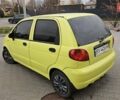Желтый Дэу Матиз, объемом двигателя 0.8 л и пробегом 132 тыс. км за 2750 $, фото 4 на Automoto.ua