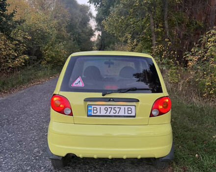 Жовтий Деу Матіз, об'ємом двигуна 0.8 л та пробігом 160 тис. км за 2700 $, фото 2 на Automoto.ua