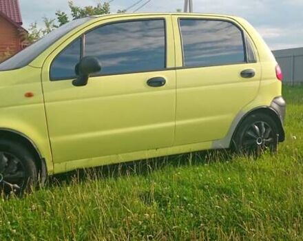 Желтый Дэу Матиз, объемом двигателя 0.8 л и пробегом 142 тыс. км за 1650 $, фото 9 на Automoto.ua