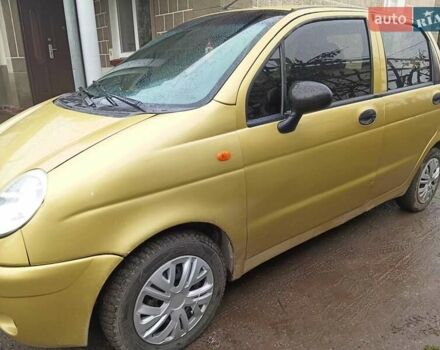 Жовтий Деу Матіз, об'ємом двигуна 0.8 л та пробігом 125 тис. км за 2700 $, фото 1 на Automoto.ua