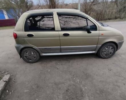 Желтый Дэу Матиз, объемом двигателя 1 л и пробегом 154 тыс. км за 2700 $, фото 2 на Automoto.ua