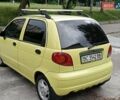 Желтый Дэу Матиз, объемом двигателя 0.8 л и пробегом 230 тыс. км за 2000 $, фото 5 на Automoto.ua
