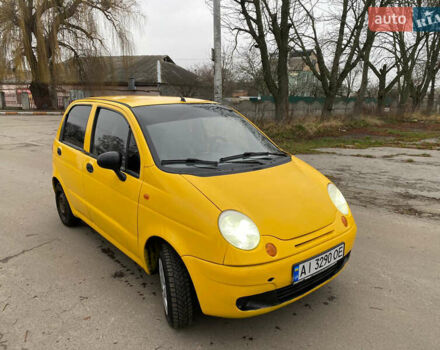 Жовтий Деу Матіз, об'ємом двигуна 0.8 л та пробігом 210 тис. км за 1650 $, фото 3 на Automoto.ua