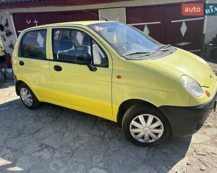 Жовтий Деу Матіз, об'ємом двигуна 0.8 л та пробігом 156 тис. км за 1700 $, фото 3 на Automoto.ua
