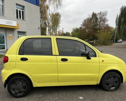 Желтый Дэу Матиз, объемом двигателя 0.8 л и пробегом 115 тыс. км за 2400 $, фото 8 на Automoto.ua