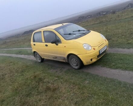 Жовтий Деу Матіз, об'ємом двигуна 0.8 л та пробігом 198 тис. км за 600 $, фото 3 на Automoto.ua