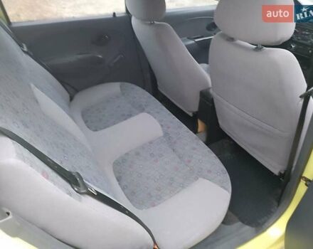 Желтый Дэу Матиз, объемом двигателя 0.8 л и пробегом 103 тыс. км за 2700 $, фото 1 на Automoto.ua