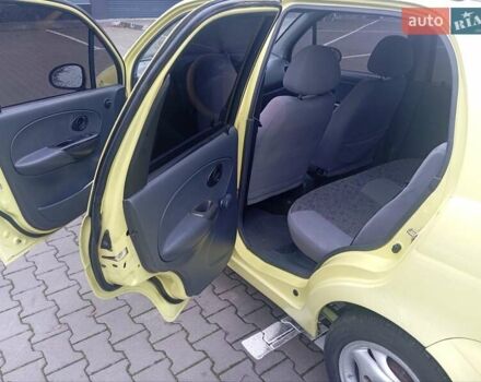 Жовтий Деу Матіз, об'ємом двигуна 0.8 л та пробігом 117 тис. км за 2550 $, фото 1 на Automoto.ua