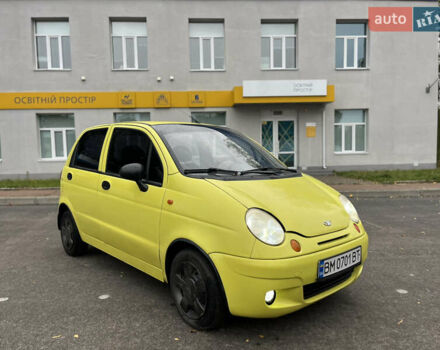 Желтый Дэу Матиз, объемом двигателя 0.8 л и пробегом 120 тыс. км за 2400 $, фото 10 на Automoto.ua