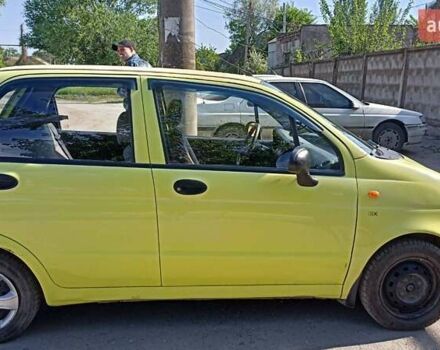 Желтый Дэу Матиз, объемом двигателя 0.8 л и пробегом 260 тыс. км за 1900 $, фото 1 на Automoto.ua