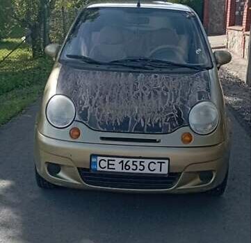 Желтый Дэу Матиз, объемом двигателя 0.8 л и пробегом 200 тыс. км за 1100 $, фото 8 на Automoto.ua