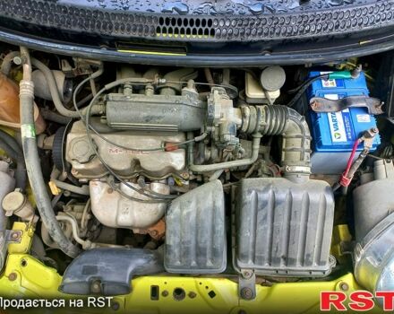 Желтый Дэу Матиз, объемом двигателя 0.8 л и пробегом 124 тыс. км за 2700 $, фото 5 на Automoto.ua