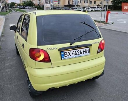 Жовтий Деу Матіз, об'ємом двигуна 0.8 л та пробігом 135 тис. км за 1850 $, фото 9 на Automoto.ua