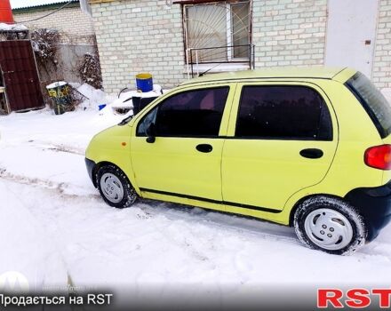 Жовтий Деу Матіз, об'ємом двигуна 0.8 л та пробігом 120 тис. км за 2100 $, фото 2 на Automoto.ua