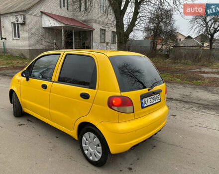 Жовтий Деу Матіз, об'ємом двигуна 0.8 л та пробігом 210 тис. км за 1650 $, фото 8 на Automoto.ua