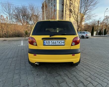 Желтый Дэу Матиз, объемом двигателя 0.8 л и пробегом 93 тыс. км за 2999 $, фото 3 на Automoto.ua