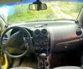 Желтый Дэу Матиз, объемом двигателя 1 л и пробегом 159 тыс. км за 1900 $, фото 4 на Automoto.ua