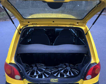 Желтый Дэу Матиз, объемом двигателя 0.8 л и пробегом 93 тыс. км за 2999 $, фото 15 на Automoto.ua