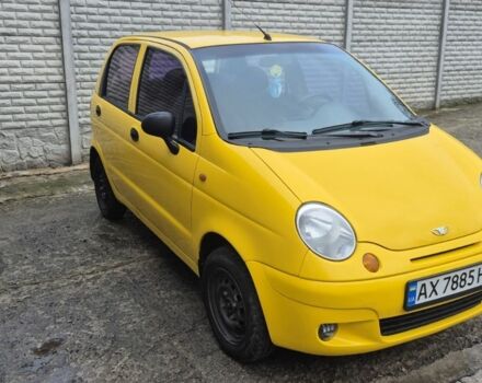 Жовтий Деу Матіз, об'ємом двигуна 0.8 л та пробігом 156 тис. км за 2750 $, фото 1 на Automoto.ua