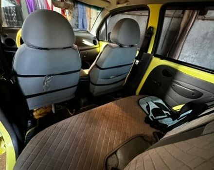 Желтый Дэу Матиз, объемом двигателя 0.8 л и пробегом 117 тыс. км за 2081 $, фото 5 на Automoto.ua