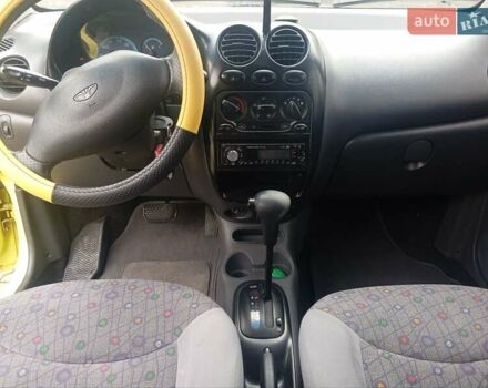Жовтий Деу Матіз, об'ємом двигуна 0.8 л та пробігом 117 тис. км за 2550 $, фото 12 на Automoto.ua
