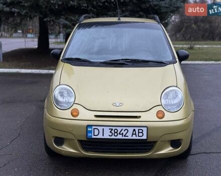 Желтый Дэу Матиз, объемом двигателя 0.8 л и пробегом 115 тыс. км за 1950 $, фото 7 на Automoto.ua