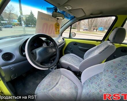 Жовтий Деу Матіз, об'ємом двигуна 8 л та пробігом 0 тис. км за 2700 $, фото 7 на Automoto.ua