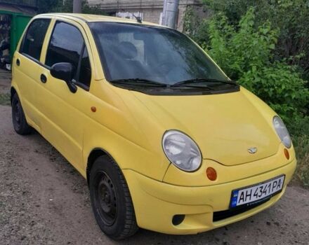 Желтый Дэу Матиз, объемом двигателя 0.8 л и пробегом 120 тыс. км за 2600 $, фото 5 на Automoto.ua