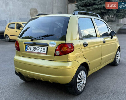 Жовтий Деу Матіз, об'ємом двигуна 0.8 л та пробігом 112 тис. км за 2499 $, фото 16 на Automoto.ua