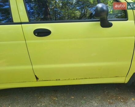 Жовтий Деу Матіз, об'ємом двигуна 0.8 л та пробігом 93 тис. км за 3500 $, фото 5 на Automoto.ua