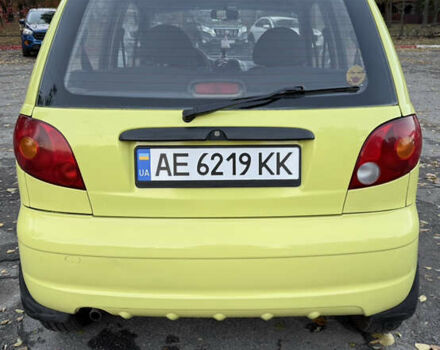 Дэу Матиз 2008 в Днепре (Днепропетровске) на Automoto.ua Желтый Дэу Матиз, объемом двигателя 0.8 л и пробегом 202 тыс. км за 2999 $, фото 10 на Automoto.ua