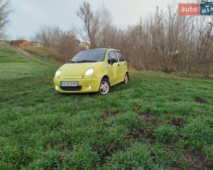 Жовтий Деу Матіз, об'ємом двигуна 0.8 л та пробігом 195 тис. км за 2850 $, фото 2 на Automoto.ua