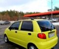 Желтый Дэу Матиз, объемом двигателя 0.8 л и пробегом 200 тыс. км за 3500 $, фото 1 на Automoto.ua